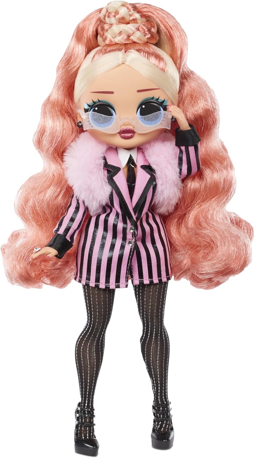LOL Surprise OMG Winter Chill Big Wig Modepuppe und Madame Queen Puppe mit 25 Überraschungen Big Wig