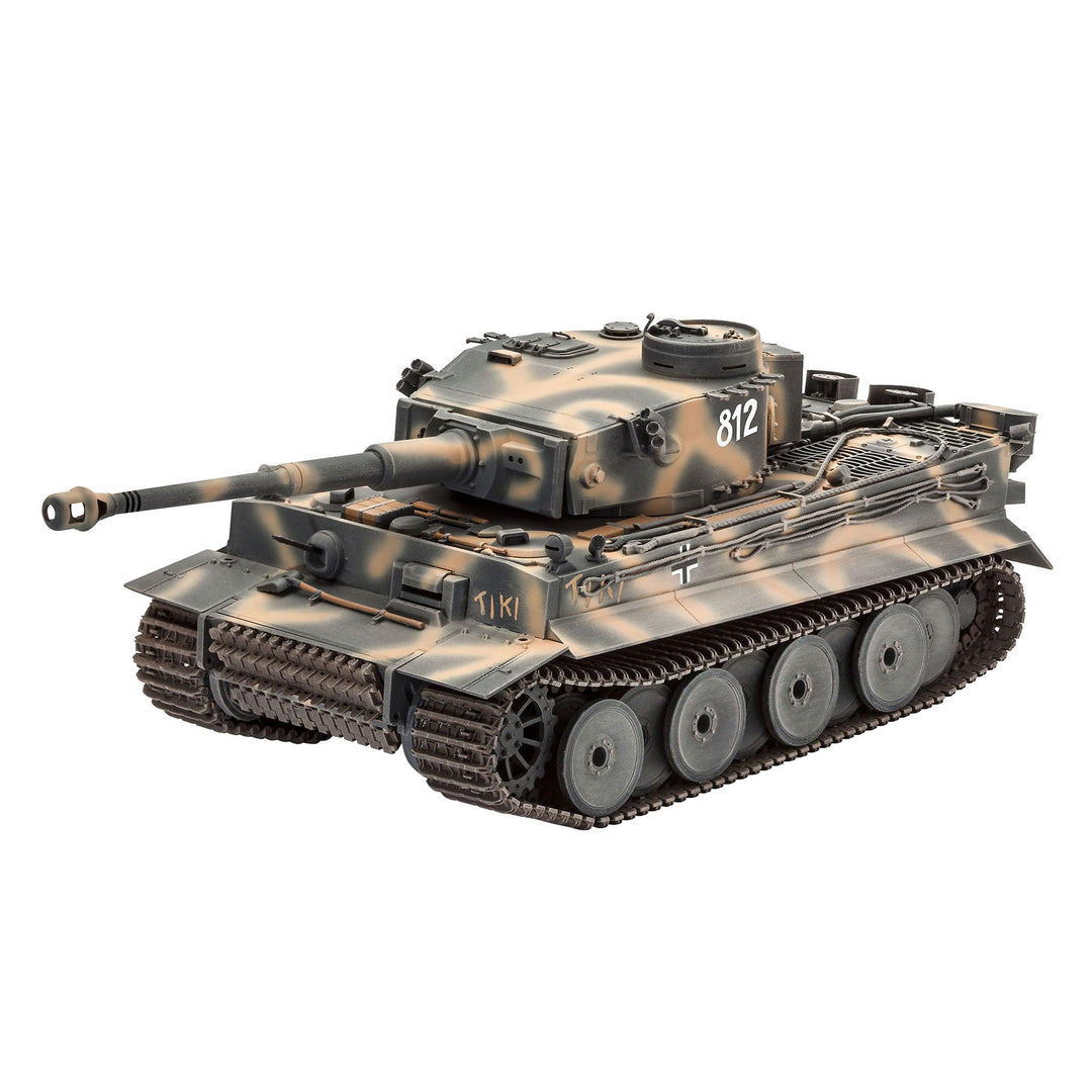 Revell Panzermodellbausatz Tiger I im Massstab 1:35, 24,1cm 05790, unlackiert