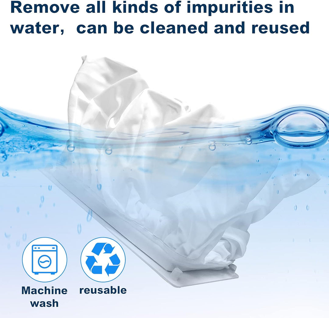 Pokin 70 Mikron Filterbeutel 99954307-R1 - Ersatz für Dolphin Roboter Poolreiniger DX3 DX4 M3 & ande