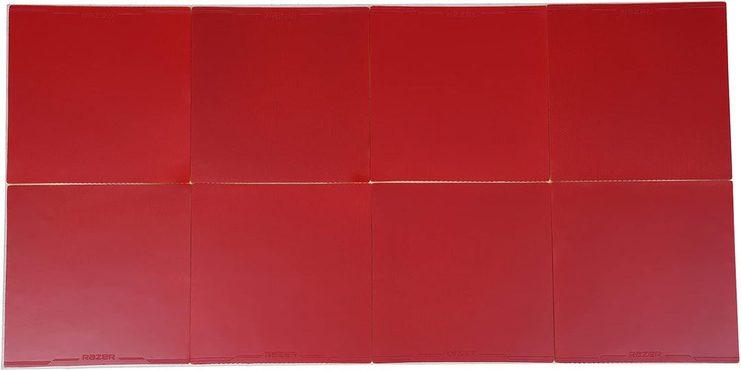Tischtennis Returnbrett, Ping Pong Rebounder Tischtennis Rebound Board mit 8-roten Gummis Selbst Tra