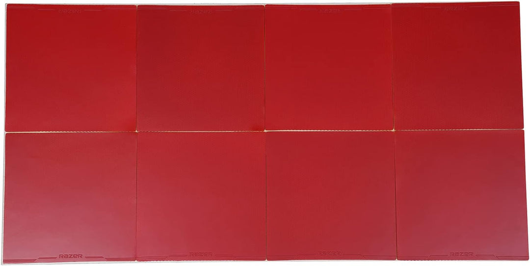 TischtennisReturnbrettProPingPongReboundermit 8-roten Gummis Returnboard Trainingsgerät Sparring Reb