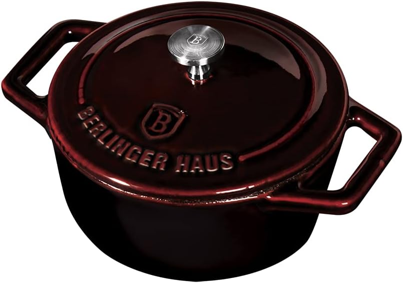 Berlinger Haus - BH/6495 - Mini -Topf, 10 cm, Gusseisen, Bordeaux