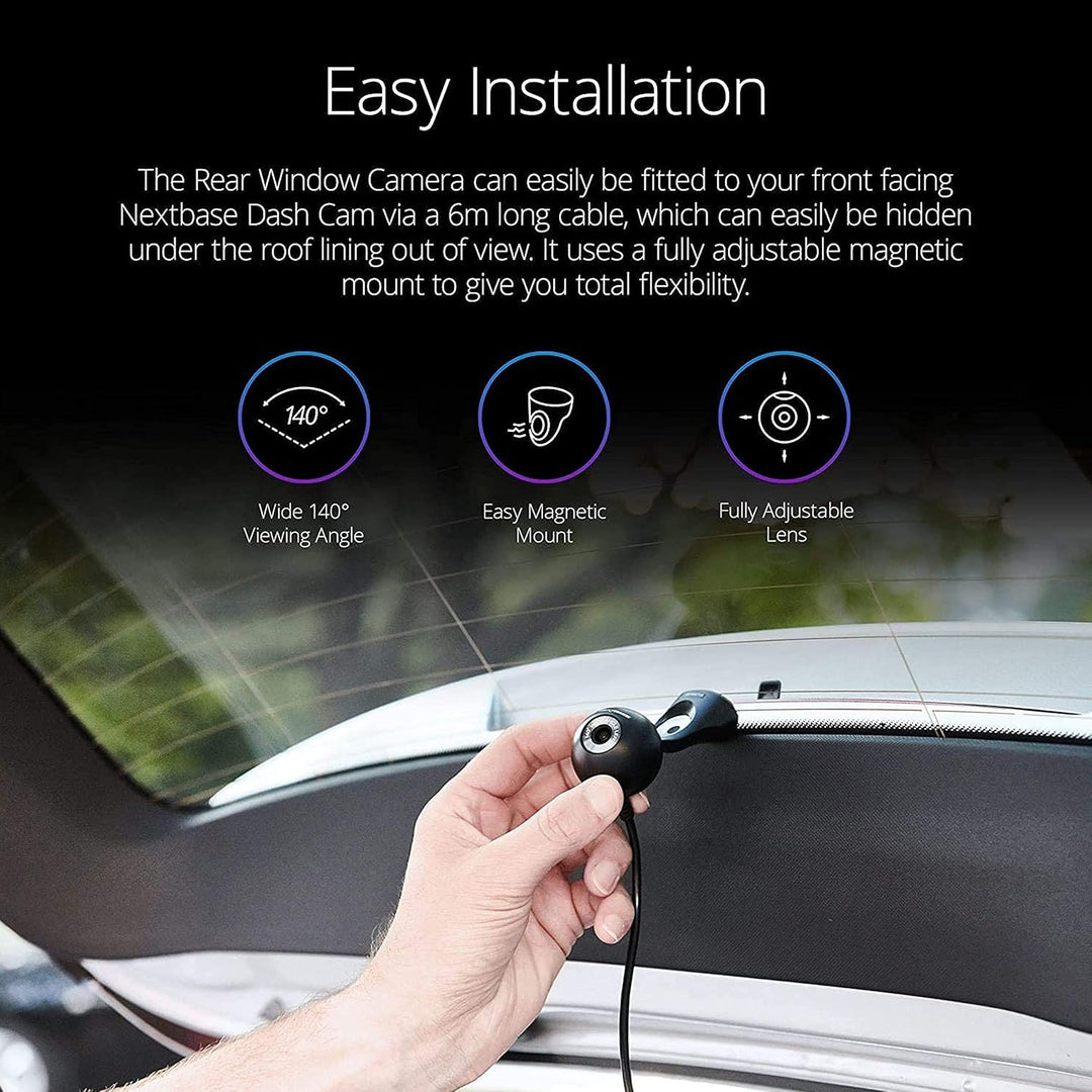 Nextbase 422GW Dashcam Auto Vorne Hinten - 280° / 360 Weitwinkel, 1440P/30fps HD WiFi 10Hz GPS Bluet
