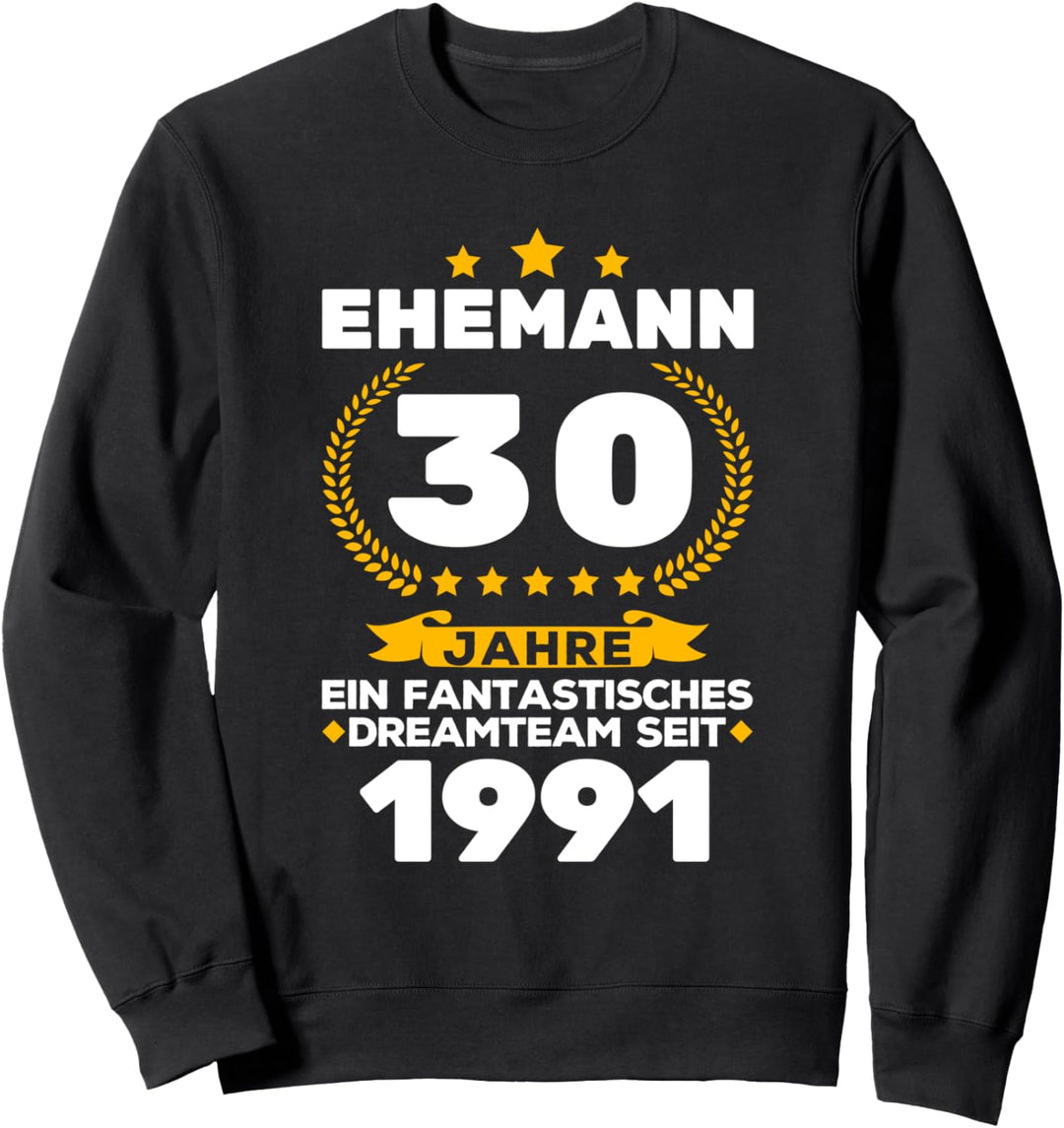 30. Hochzeitstag Perlenhochzeit Ehemann Sweatshirt