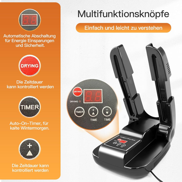 Stiefel und Schuhe Trockner, Handschuhtrockner, Schuhtrockner fussballschuhe Elektrisch, Tragbares E