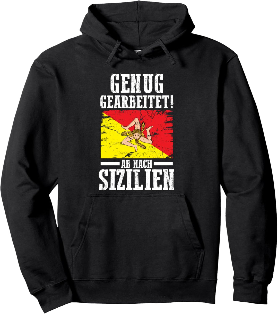 Sicilia Urlaub Sizilianer Sizilien Pullover Hoodie