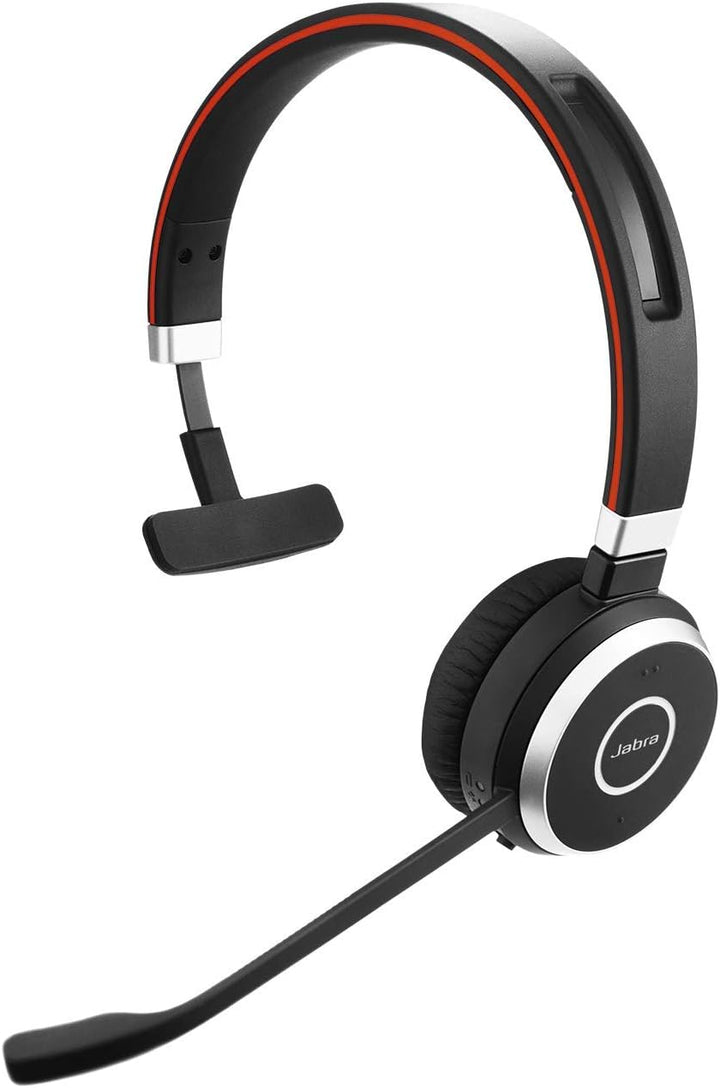 Jabra Evolve 65 Wireless Mono On-Ear Headset – Unified Communications Optimised Headphones With Long