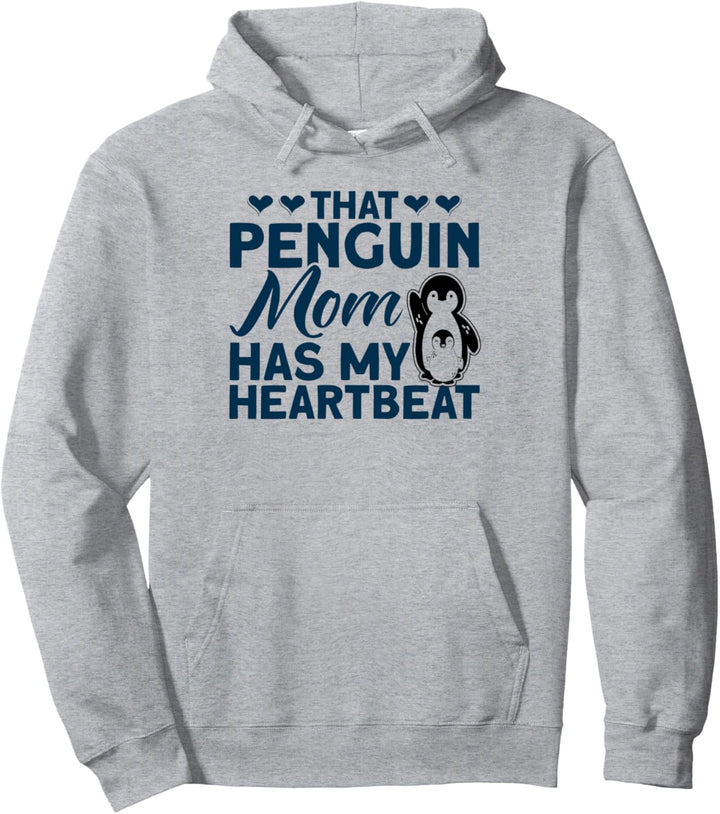 Pinguin Diese Pinguin Mama hat mein Herzklopfen Pinguine Pullover Hoodie