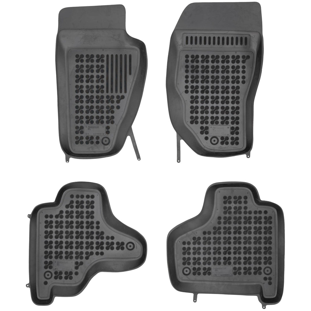 M MOTOS Gummimatten Auto Fussmatte passt für Jeep Cherokee IV (KK) 2007-2012 Verbessern Sie Ihren Re