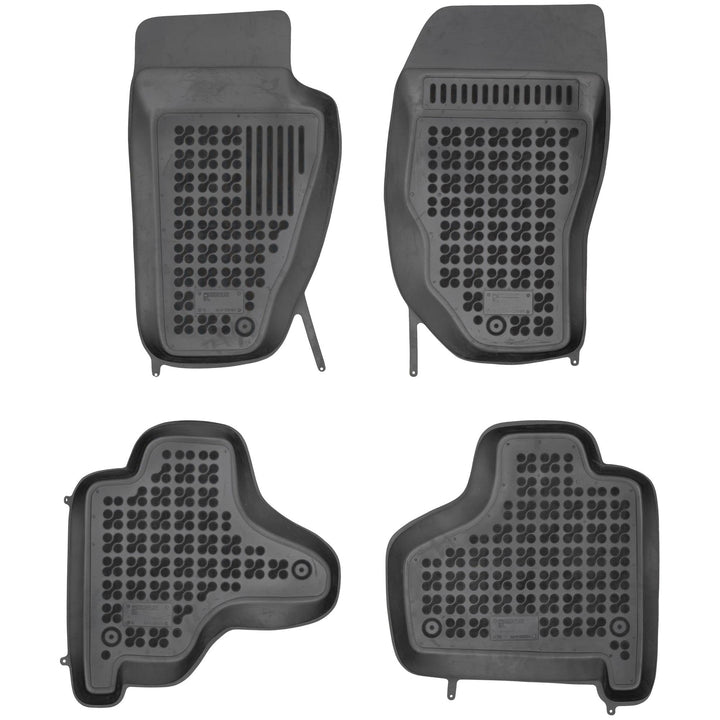 M MOTOS Gummimatten Auto Fussmatte passt für Jeep Cherokee IV (KK) 2007-2012 Verbessern Sie Ihren Re