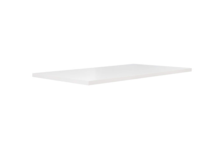 FORTE Tischsystem: Tischplatte aus Holzwerkstoff in Weiss matt, 160 x 3,8 x 90 cm Weiss Matt 160 x 9
