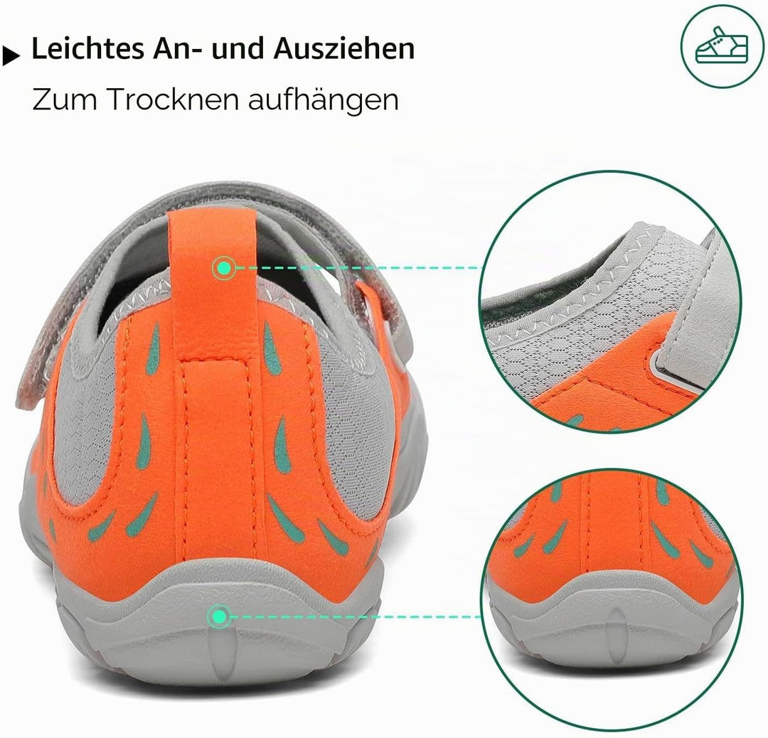 SAGUARO Badeschuhe für Herren Damen - 7/9 Drainagelöcher Schnelltrocknende rutschfest, Gr 35-48 40 E