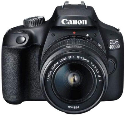 Canon EOS 4000D Kit + EF-S 18-55 DC III + 75-300 DC, 3011C010