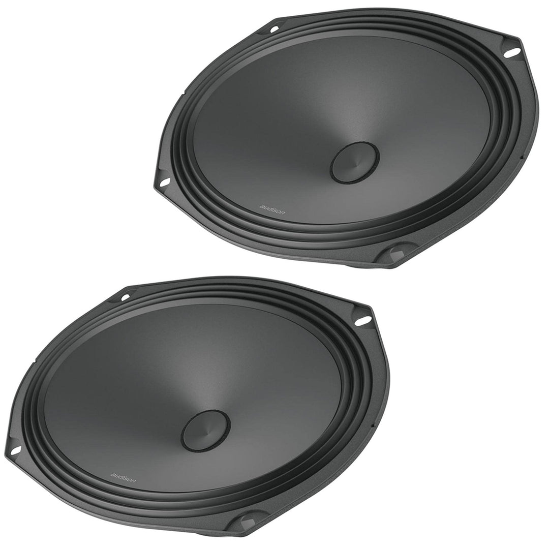Audison AP 690 – 6x9 Tieftöner-Paar mit behandelten Zellulosemembranen, 300W Peak, 4 Ohm Impedanz fü