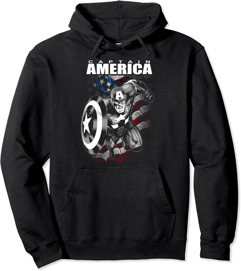 Marvel Captain America Avengers Patriot Pullover Hoodie