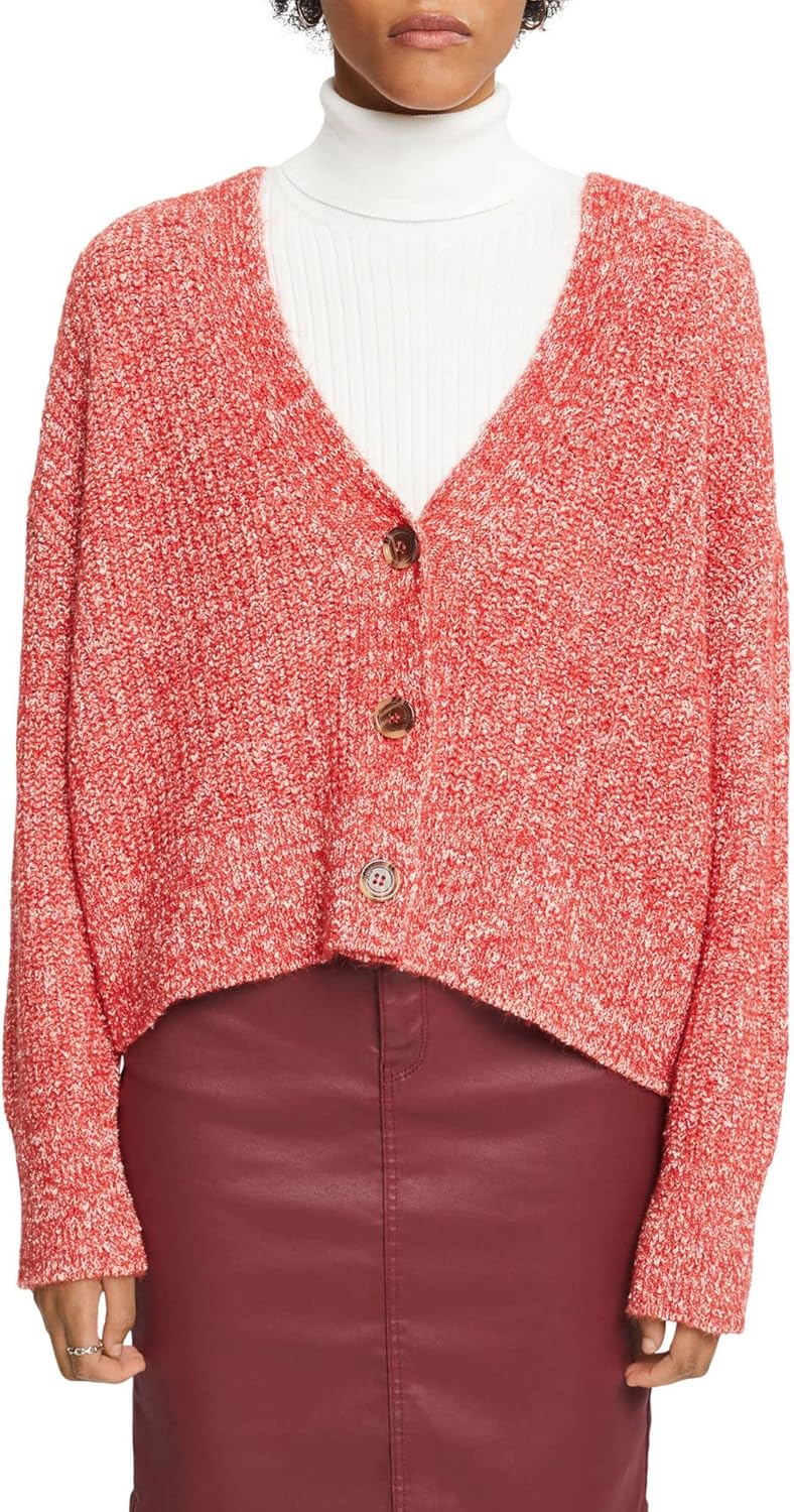 ESPRIT Damen Pullover L 634/Red 5, L 634/Red 5