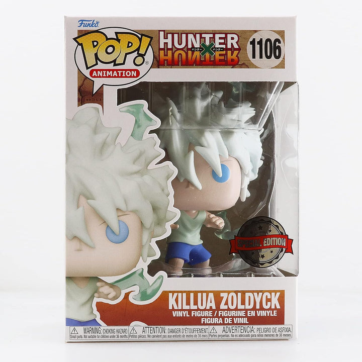 Funko Pop! - Hunter X Hunter - Killua Zoldyck Common Special Edition Mehrfarbig Standard, Standard