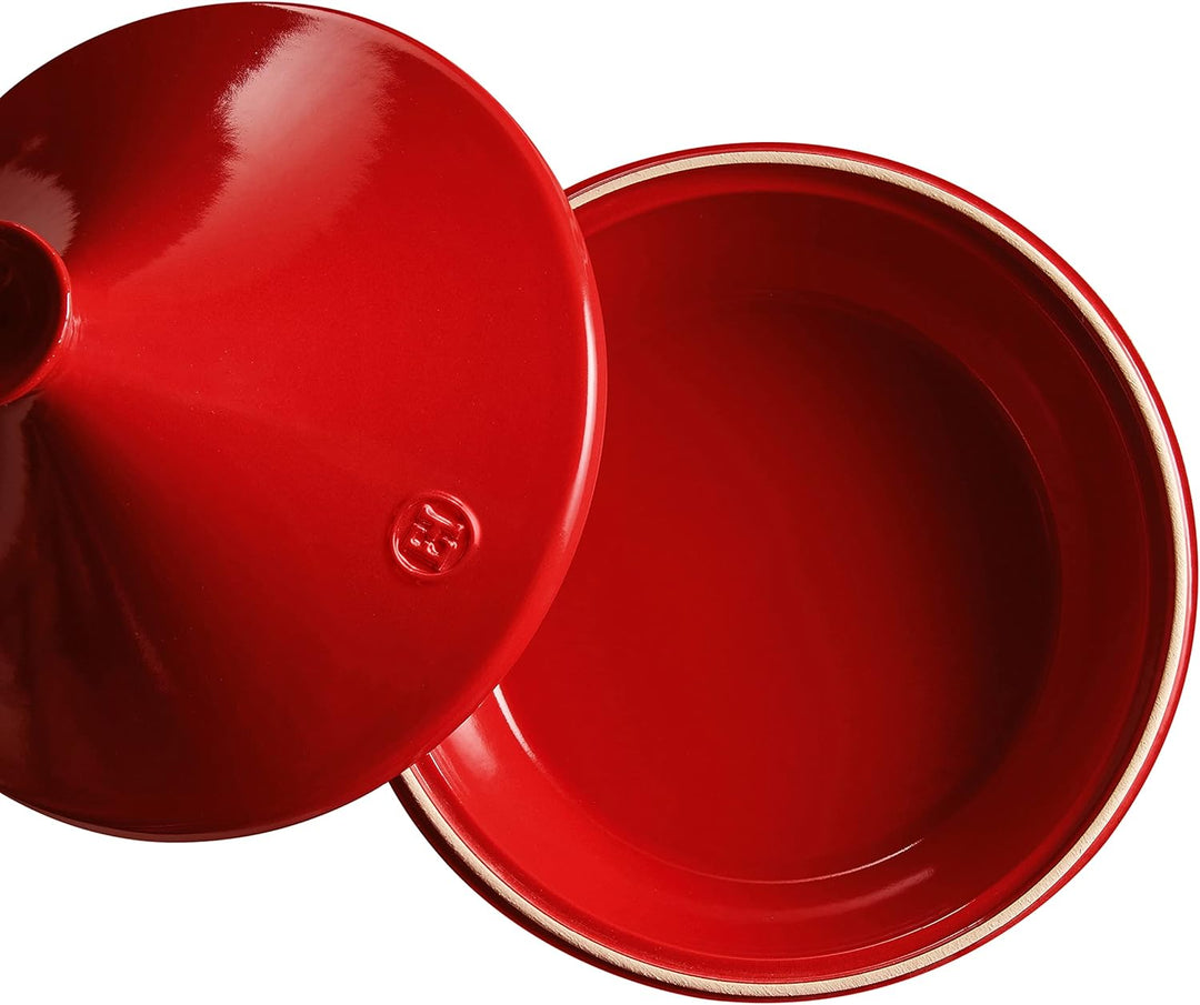 Tajine Ø320mm Interhal 5632-34 Grand Cru Rot 320MM, Rot 320MM