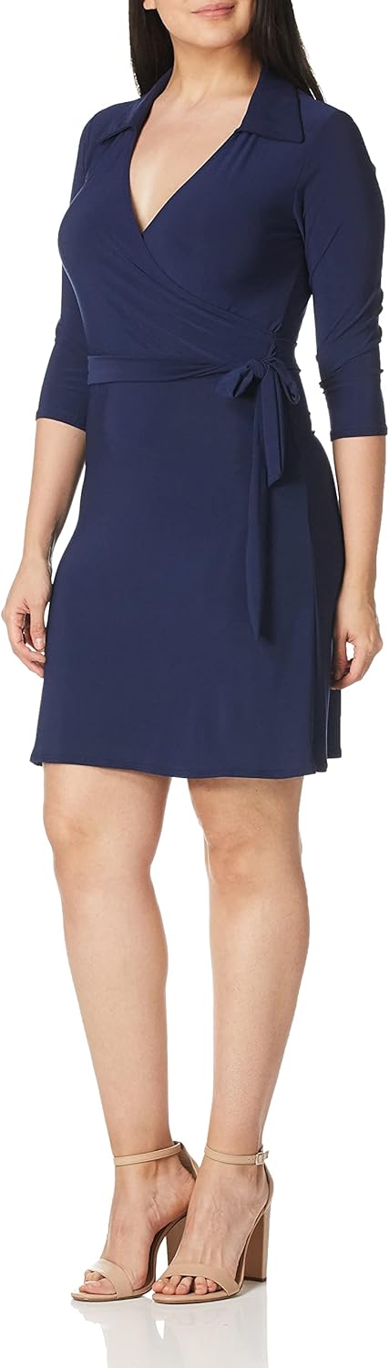 Star Vixen Damen Kleid, S Petite Navy