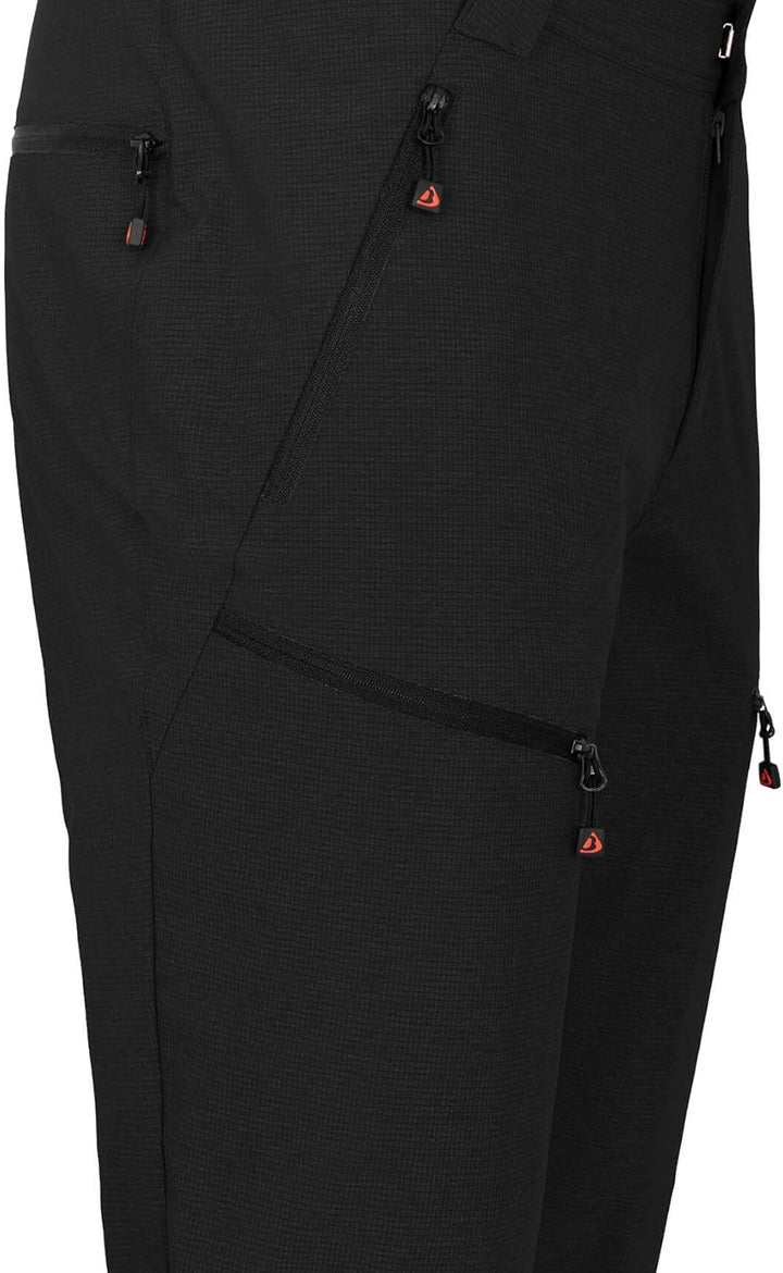 Bergson LEBIKO | Herren Wanderhose - robust, elastisch, wasserabweisend, schnelltrocknend, atmungsak
