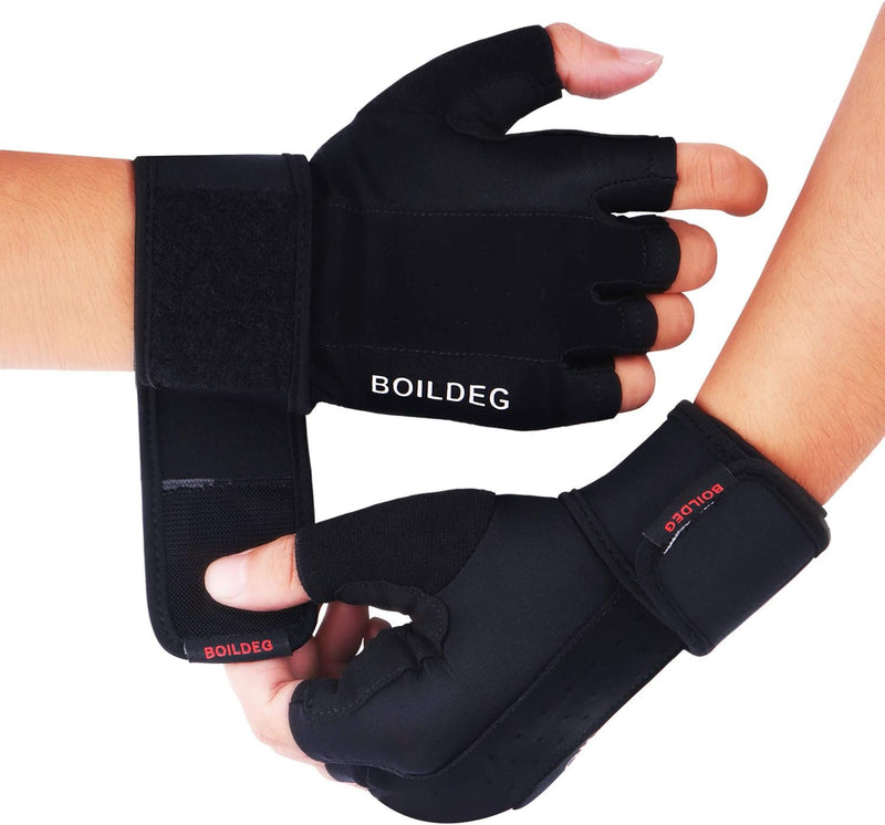 boildeg Fitness Handschuhe,Trainingshandschuhe,Gewichtheben Handschuhe für Bodybuilding Crossfit,Dam