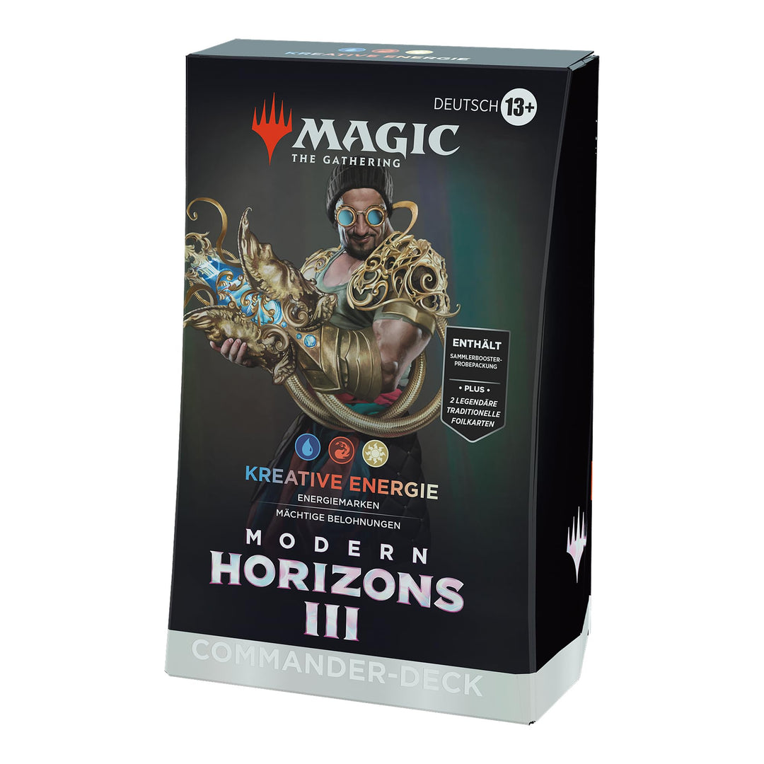 Magic: The Gathering Modern Horizons 3 Commander-Deck – Kreative Energie (Deck mit 100 Karten, Samml