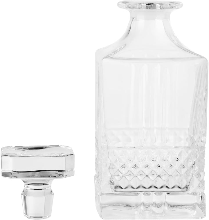 RCR 51592020006 Brilliante Kristall-Whiskey/Weineckdekanter, 850 ml, Vintage-Design, EIN perfektes G