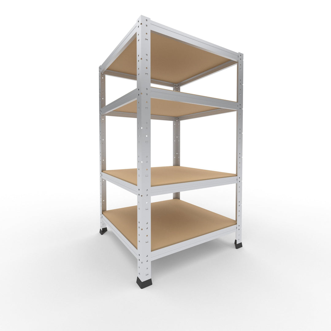 shelfplaza® 100x60x60cm Home Schwerlastregal verzinkt/Metallregal mit 4 Böden/Kellerregal Metall, Ga