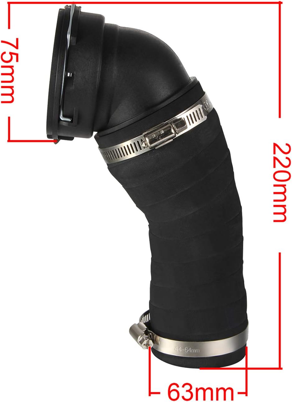 Ladeluftschlauch Ansaugrohr Ansaugschlauch 11617799401 Für E60 / E61 525d 530d 535d M57