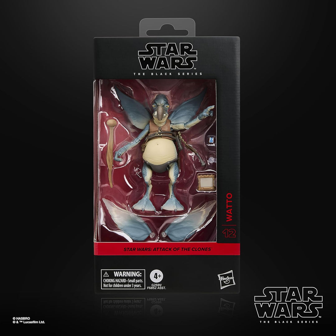 Star Wars The Black Series Watto, Angriff der Klonkrieger Premium Action-Figur zum Sammeln (15 cm)