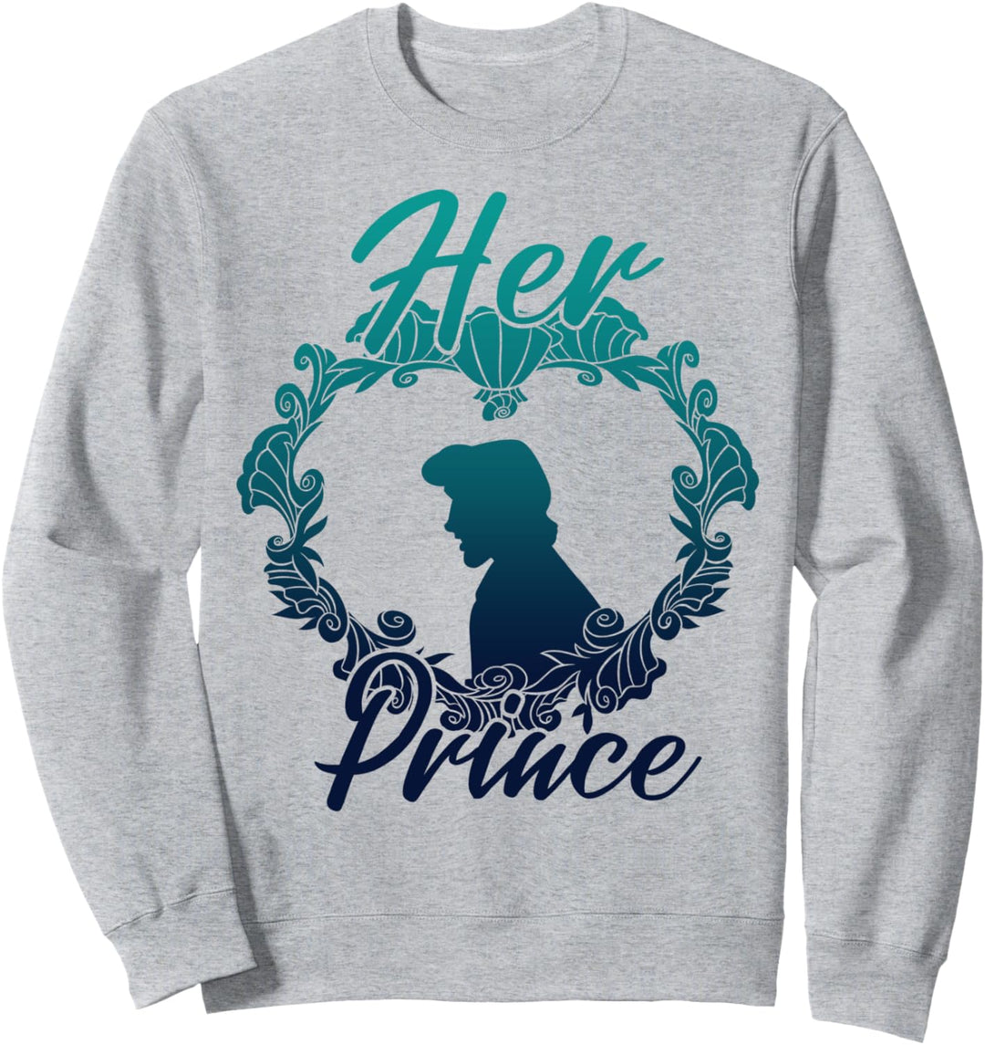 Disney Little Mermaid Eric Her Prince Couples Sweatshirt