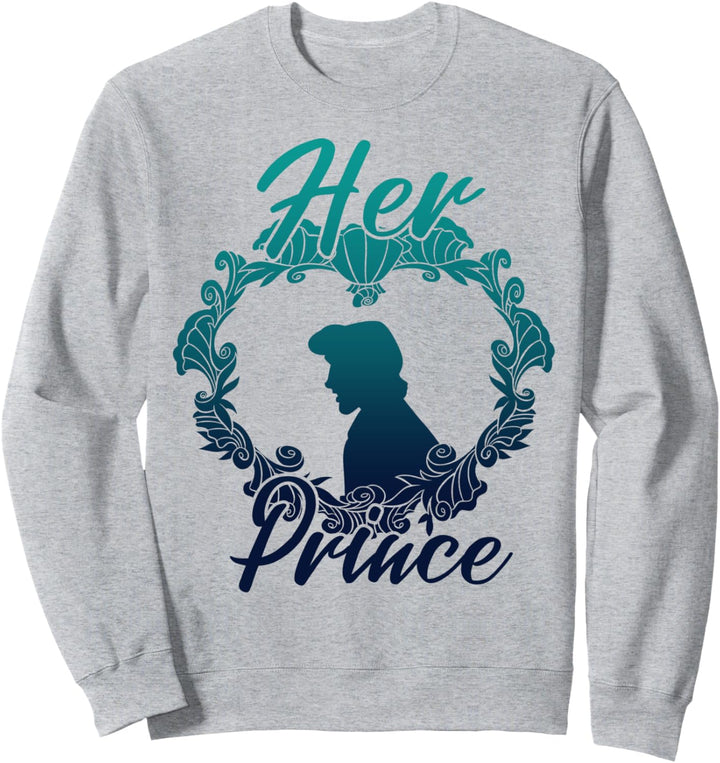 Disney The Little Mermaid Eric Her Prince Silhouette Sweatshirt