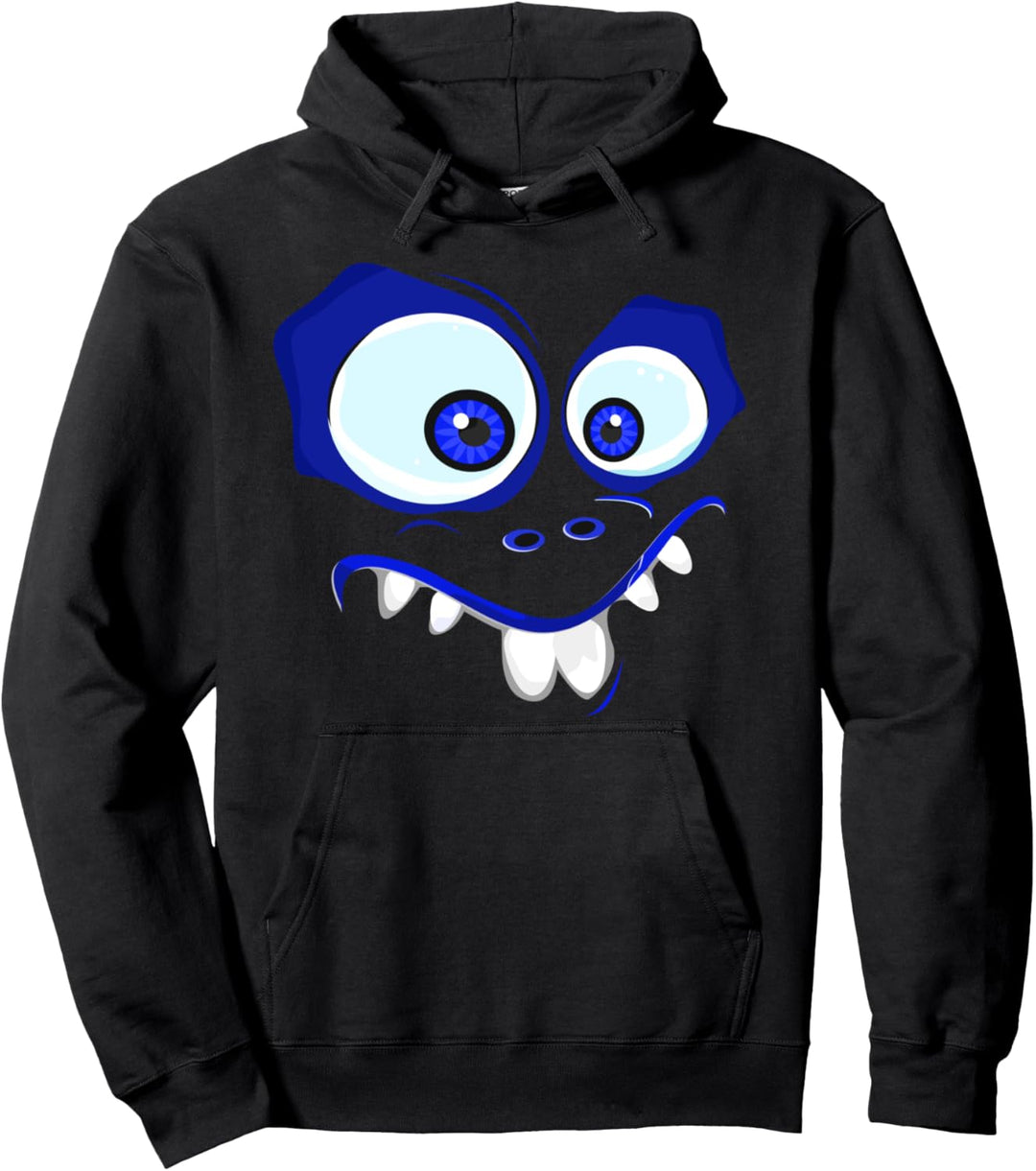 Grab Kürbis Fledermaus Baum Halloween Fratze Gesicht Pullover Hoodie