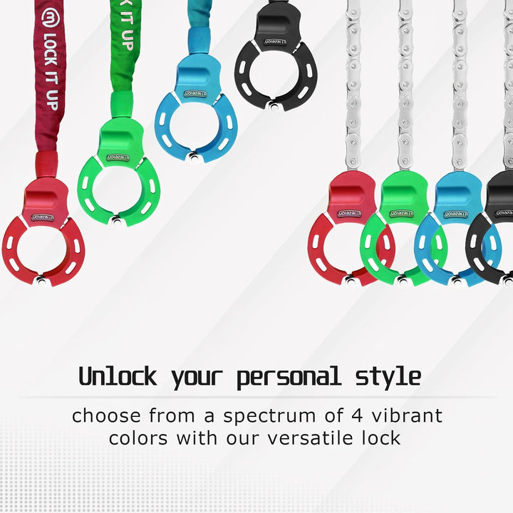 Mezelon E Scooter Schloss | Fahrradschloss | Hochsicherheits-Schlösser | Handschellenschloss | Hochb