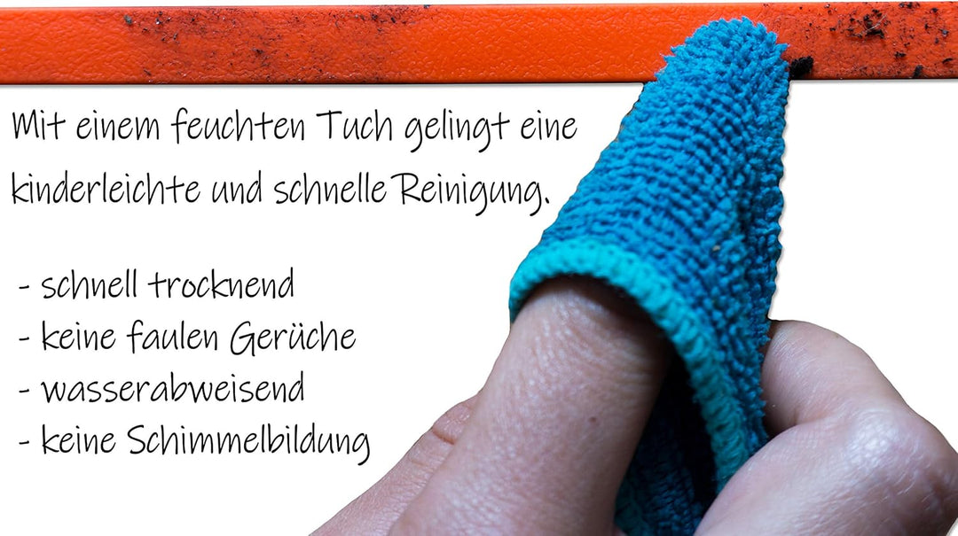 bio-leine Leichte Katzenleine aus Biothane - 10 m lang und 9mm breit I in Neonpink I Schleppleine Le