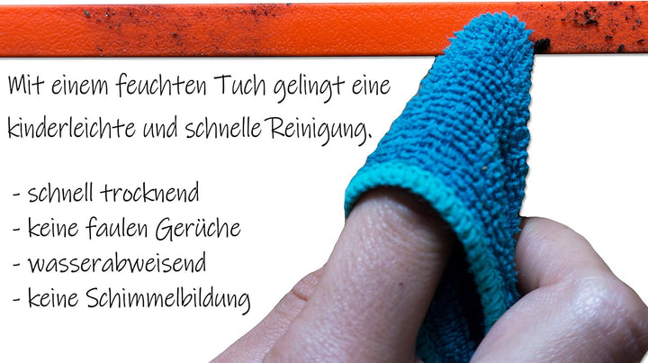 bio-leine Leichte Katzenleine aus Biothane - 10 m lang und 9mm breit I in Neonpink I Schleppleine Le