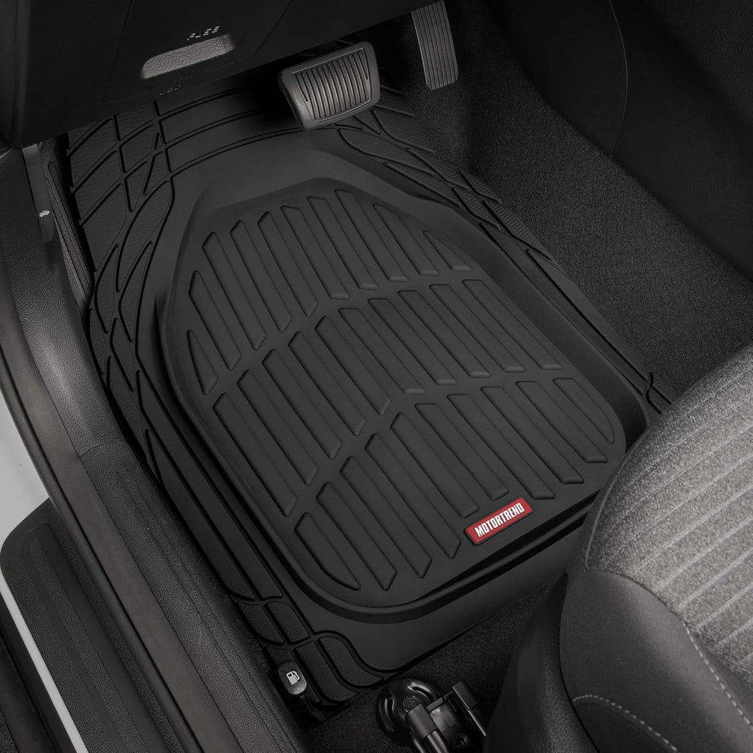 Motor Trend - MT-923-BK 923-BK Schwarze FlexTough Kontur-Auskleidungen- Deep Dish strapazierfähige G