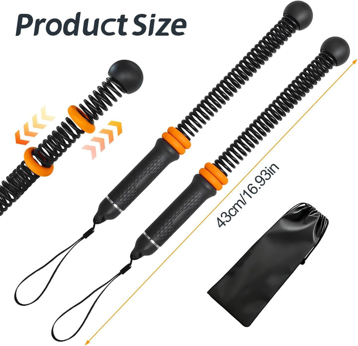 Verstellbare Battle Rope Ohne Seil Tragbare Gewichtsringen Ropeless Battle Ropes Geräuschfreies Trai