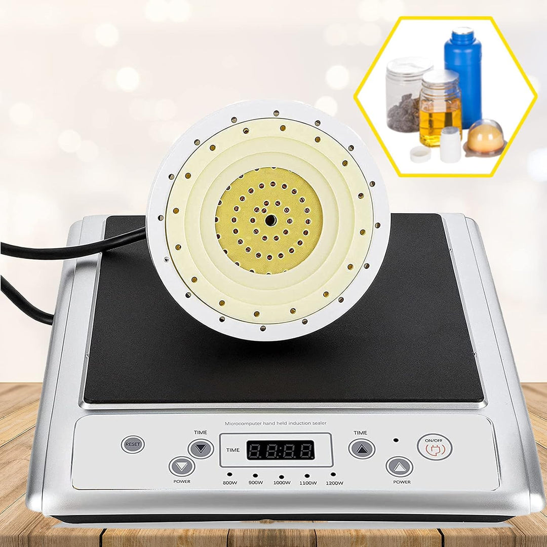 NEWTRY 20-130 mm Induktions Flaschenversiegler Einstellbare Elektromagnetische Versiegelungsmaschine