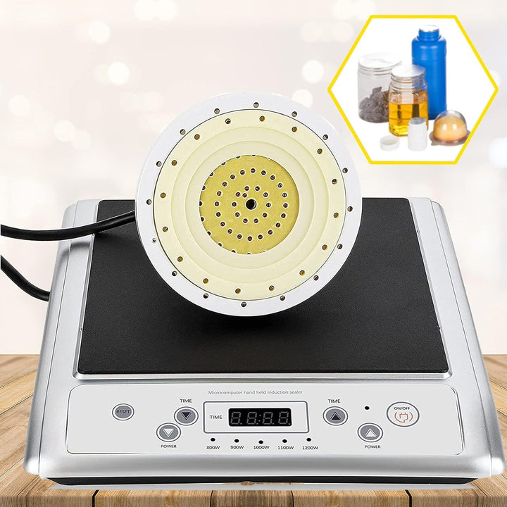 NEWTRY 20-130 mm Induktions Flaschenversiegler Einstellbare Elektromagnetische Versiegelungsmaschine