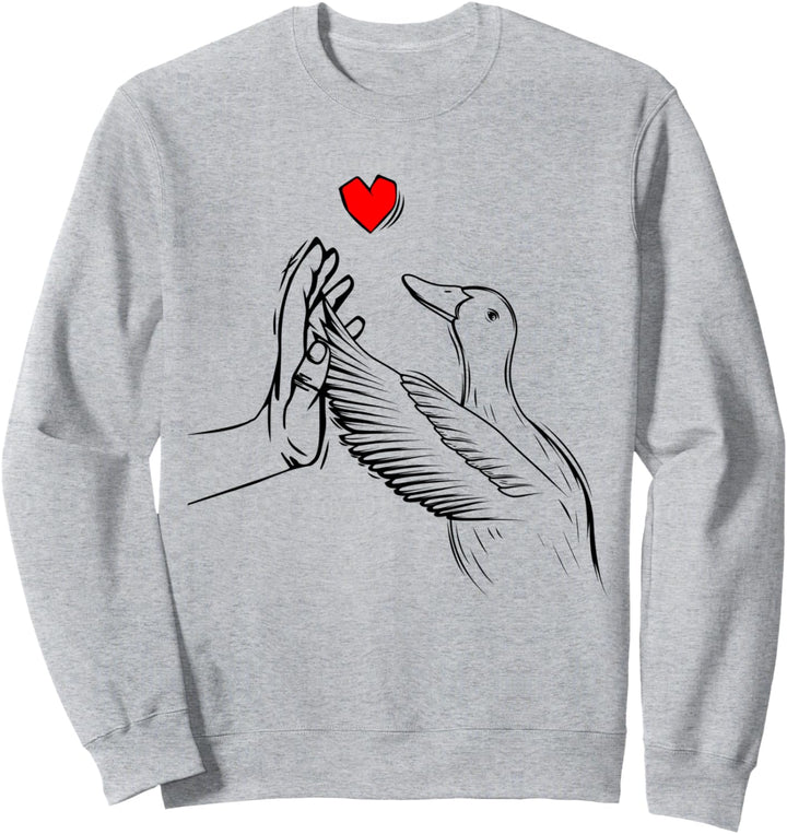 Enten Liebe Ente Sweatshirt