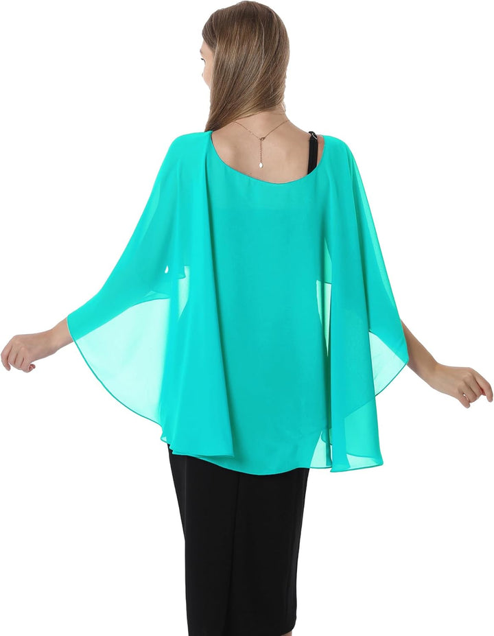 Hotshawl Damen Pashmina-Schal Einheitsgrösse Aqua, Einheitsgröße Aqua