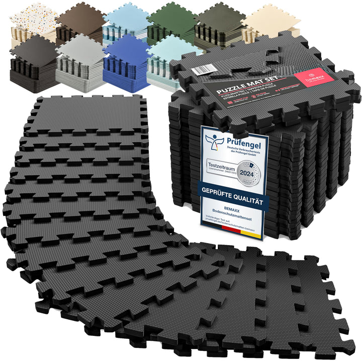 Schutzmatten Bodenschutzmatte Set Sportmatte Gymnastikmatte Puzzlematte: Puzzle Matte Fitnessmatte T