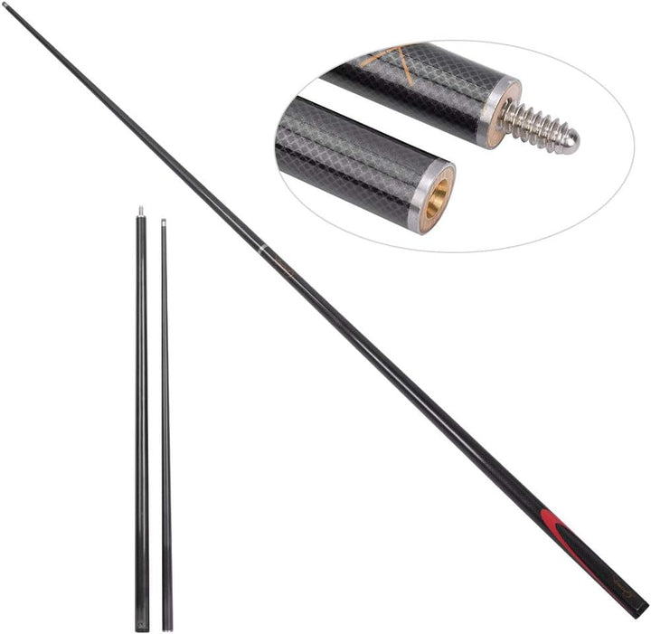 Billard Carbon, hochwertiger Pool-Queue für Familie Bar Club Freizeitaktivitäten