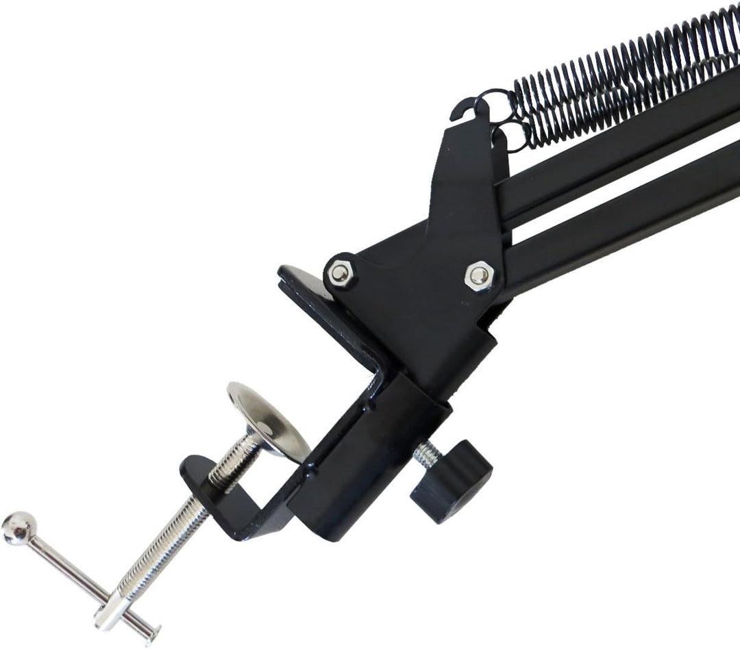 keepdrum NB35 Tisch-Mikrofonarm Mikrofonstativ Schwenkarm zur Tischmontage