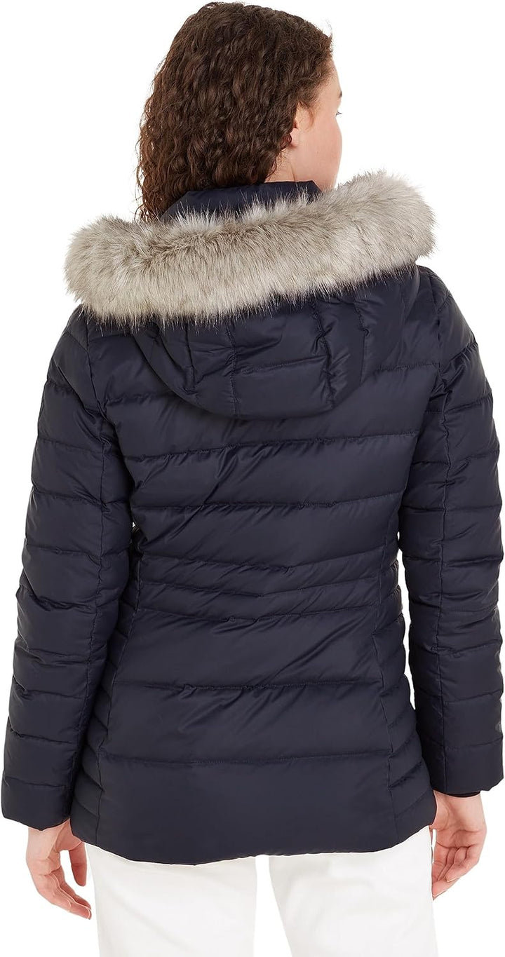 Tommy Hilfiger Damen Daunenjacken XXS Blau (Desert Sky), XXS Blau (Desert Sky)
