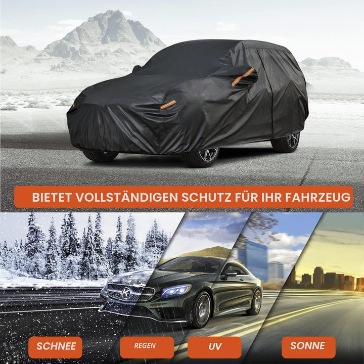 Kayme Autoplane Wasserdicht Atmungsaktiv Passend für 2008-2024 Audi Q5, 7 Schichten Vollgarage Autoa