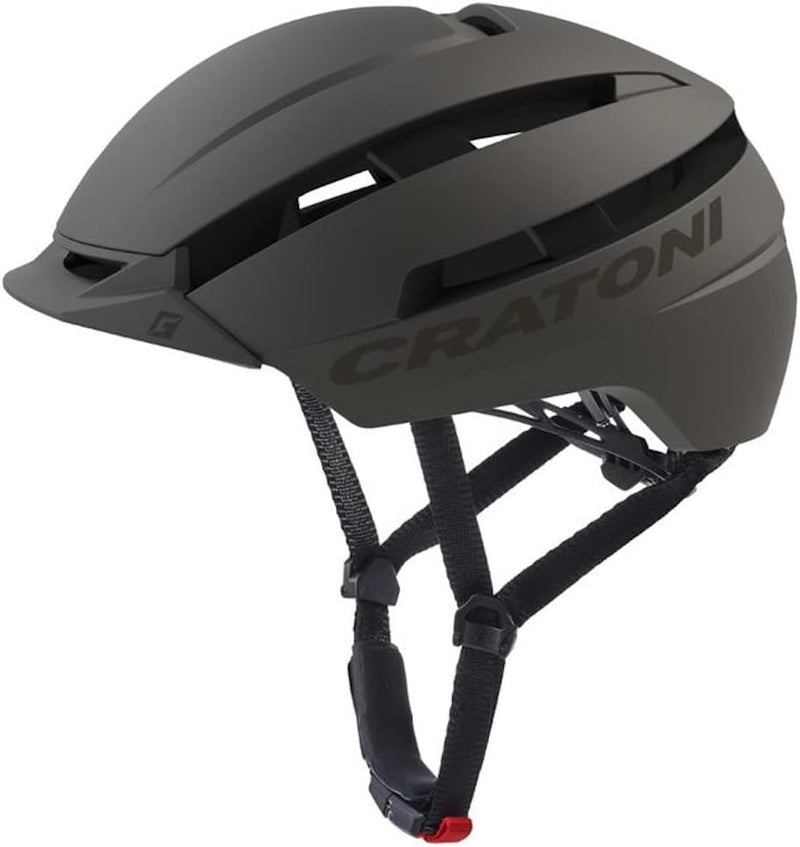 Cratoni C-Loom 2.0 E-Bike und Urban Lifestyle Helm L Schwarz Matt, L Schwarz Matt
