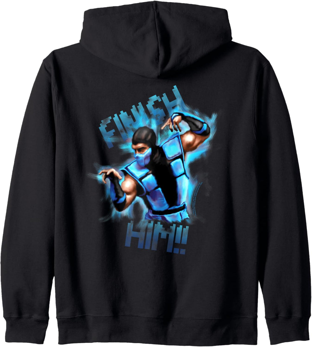 Mortal Kombat Klassic Finish Him!! Kapuzenjacke