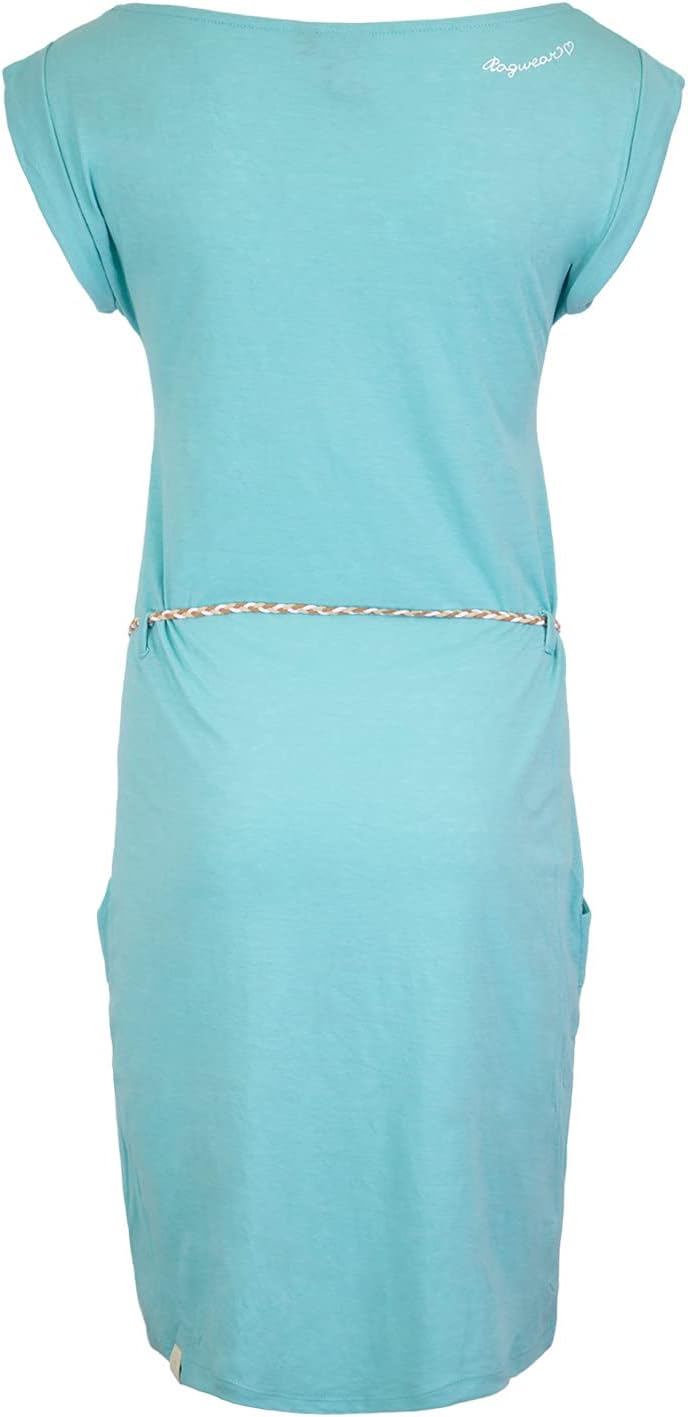 Ragwear Tag Kleid S Aqua, S Aqua